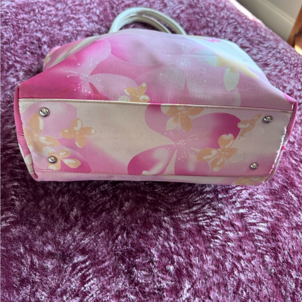 Salvatore Ferragamo satin Floral Tote Bag - Picture 5 of 9